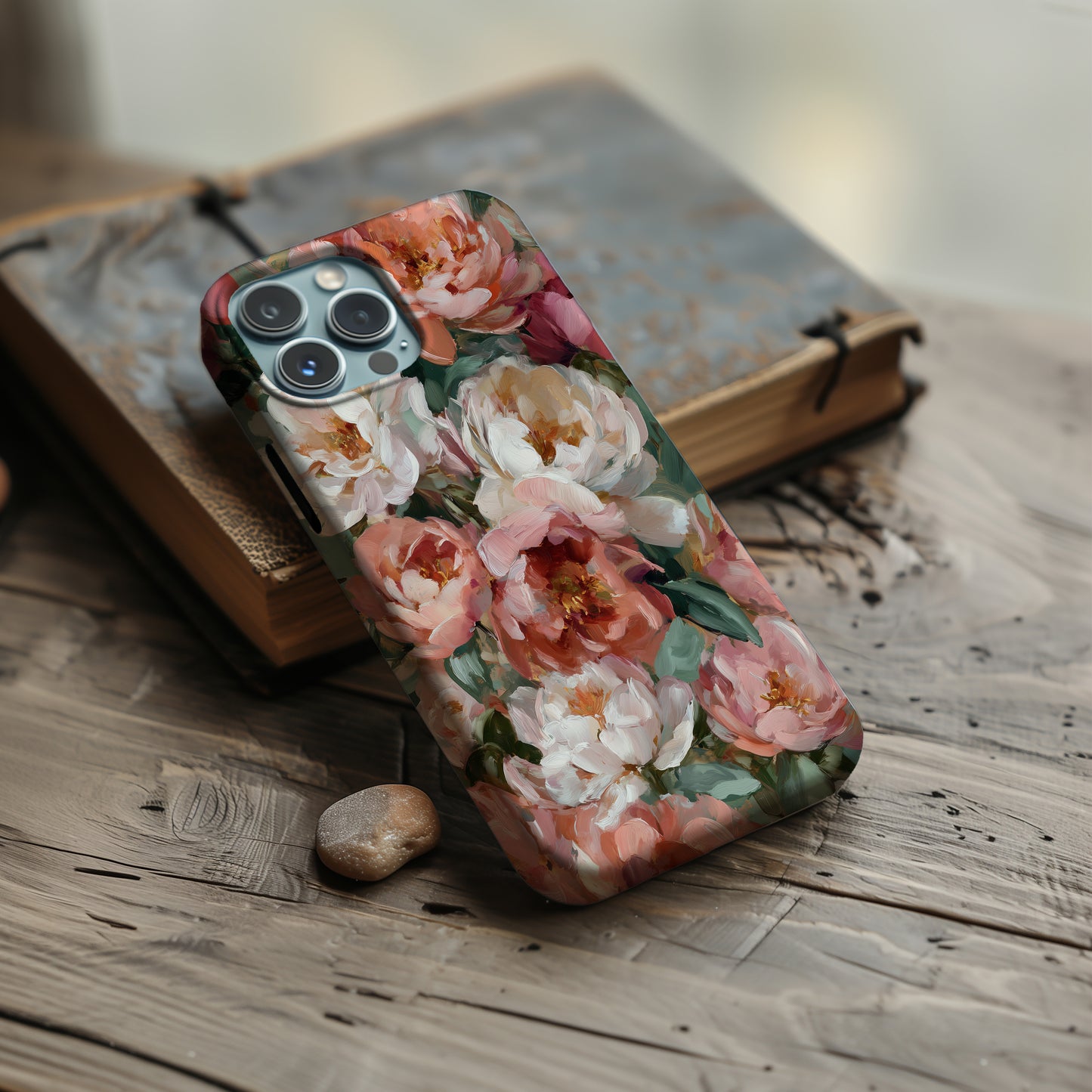 Heirloom Peony Garden Protective Phone Case