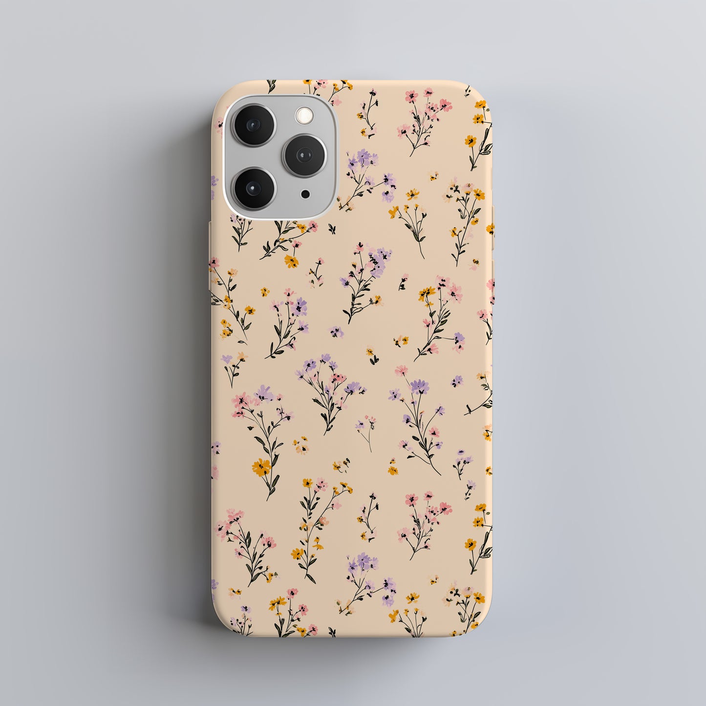 Meadow Whisper Floral Protective Phone Case