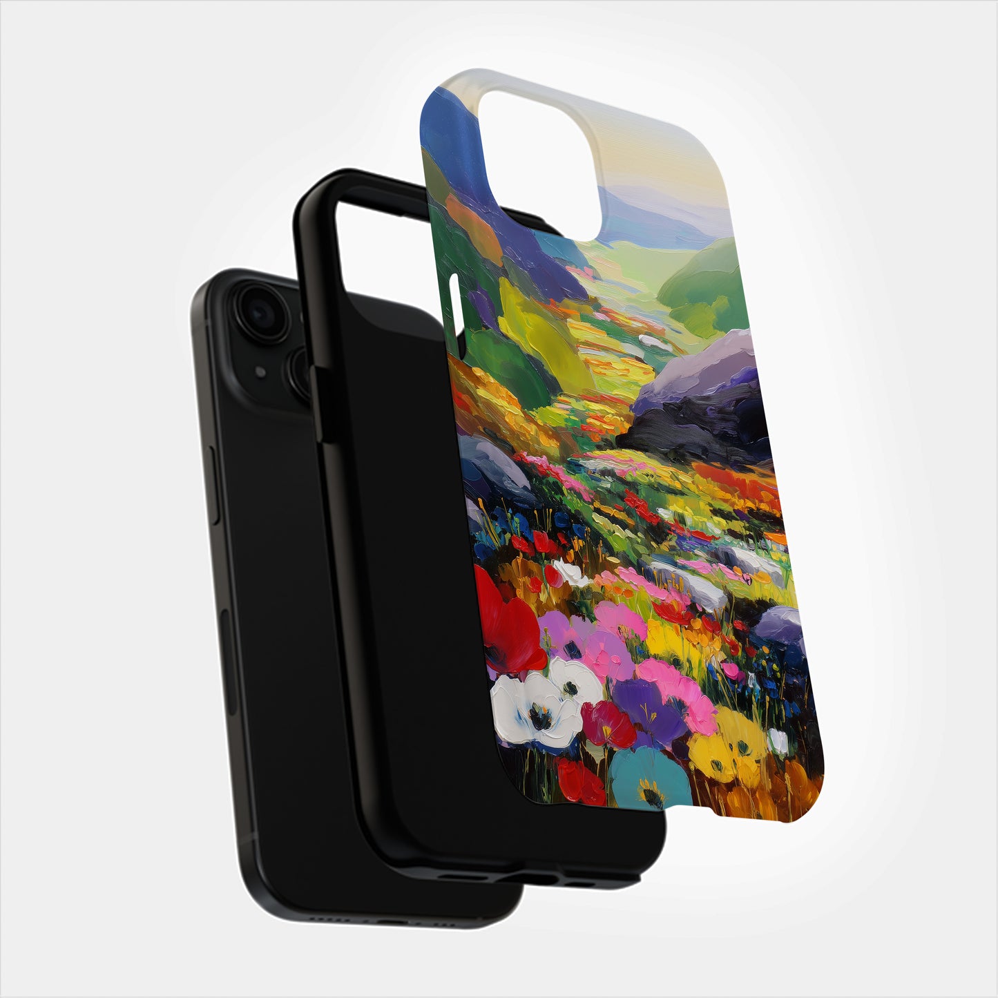 Alpine Wildflower Valley Protective Phone Case