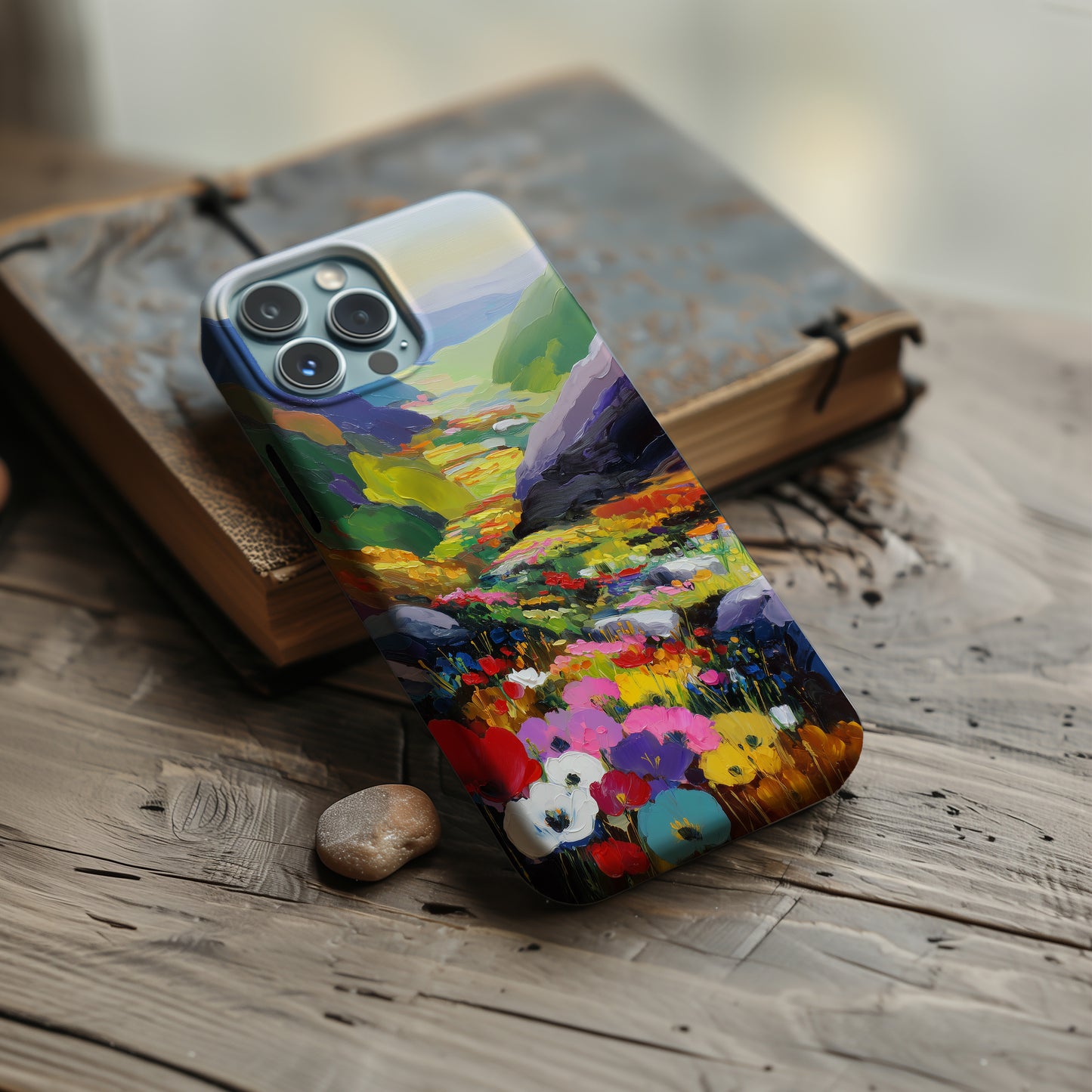 Alpine Wildflower Valley Protective Phone Case