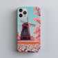 Sakura Windmill Bloom Protective Phone Case