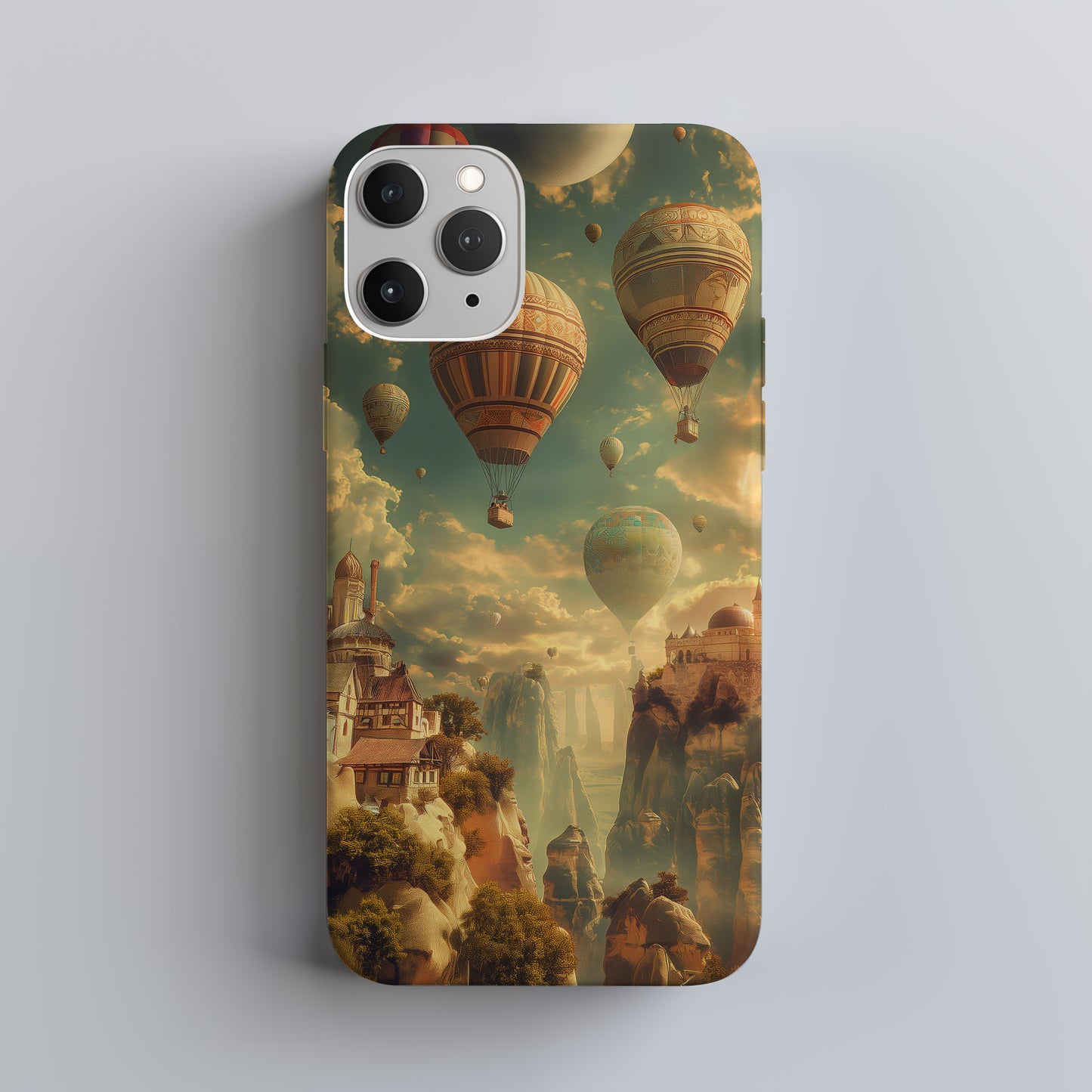 Celestial Balloon Kingdom Protective Phone Case