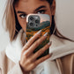 Golden Poppy Sunset Protective Phone Case
