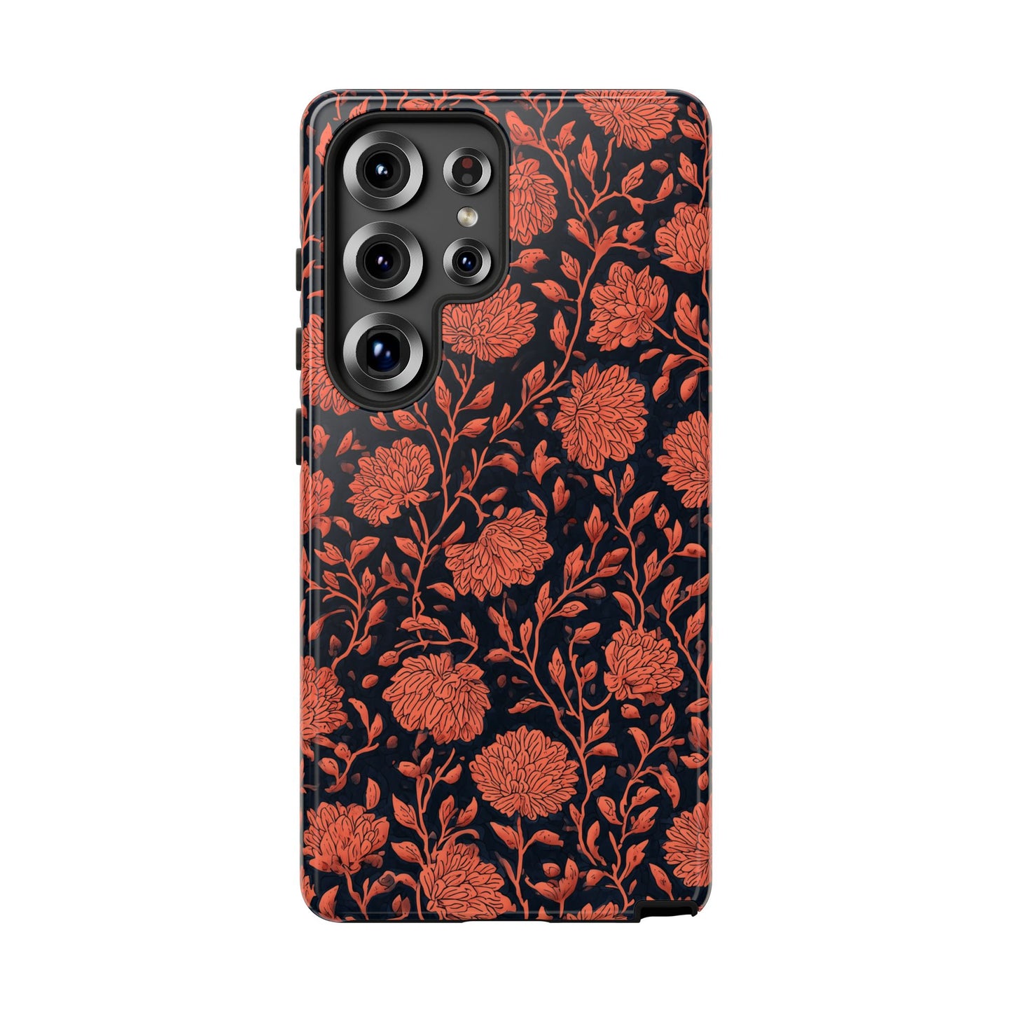Indigo Marigold Block Print Case