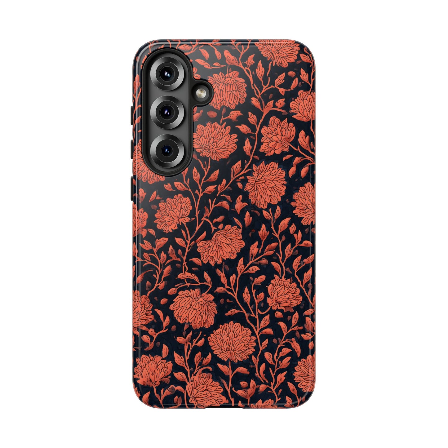 Indigo Marigold Block Print Case